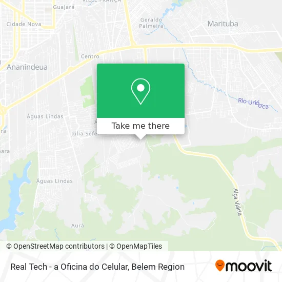 Real Tech - a Oficina do Celular map