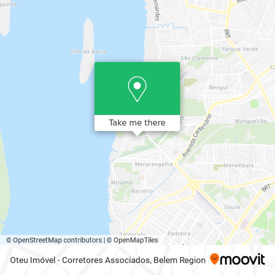 Oteu Imóvel - Corretores Associados map