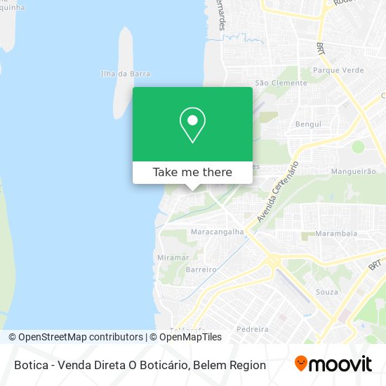 Botica - Venda Direta O Boticário map