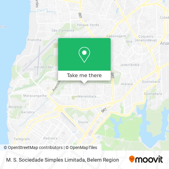 M. S. Sociedade Simples Limitada map