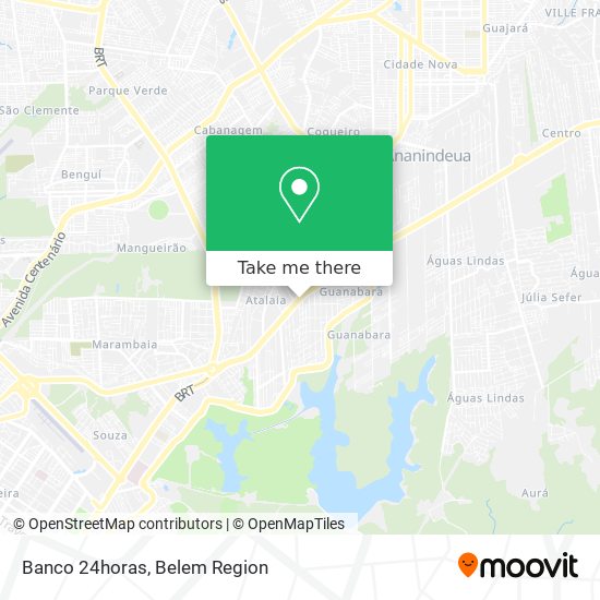 Banco 24horas map