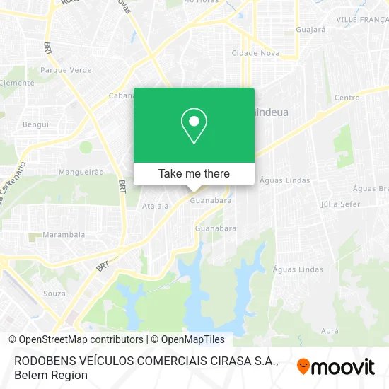 RODOBENS VEÍCULOS COMERCIAIS CIRASA S.A. map