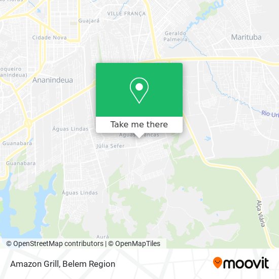 Amazon Grill map