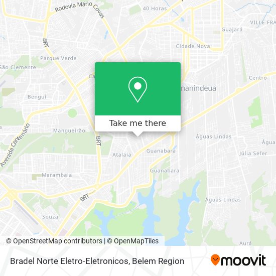Mapa Bradel Norte Eletro-Eletronicos