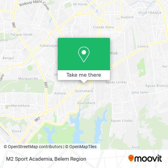 Mapa M2 Sport Academia