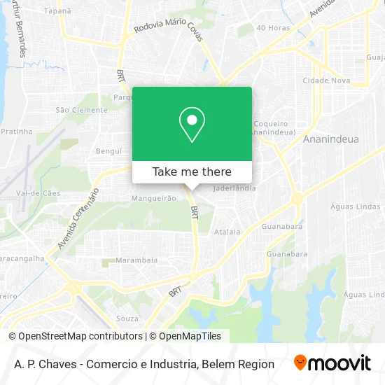 A. P. Chaves - Comercio e Industria map