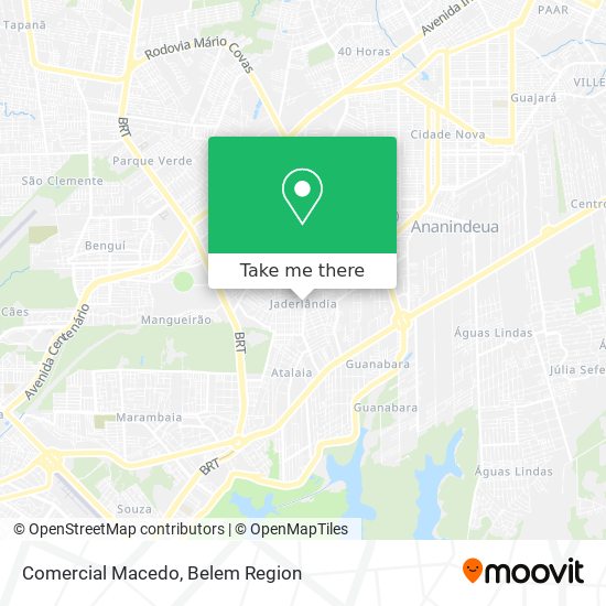 Mapa Comercial Macedo