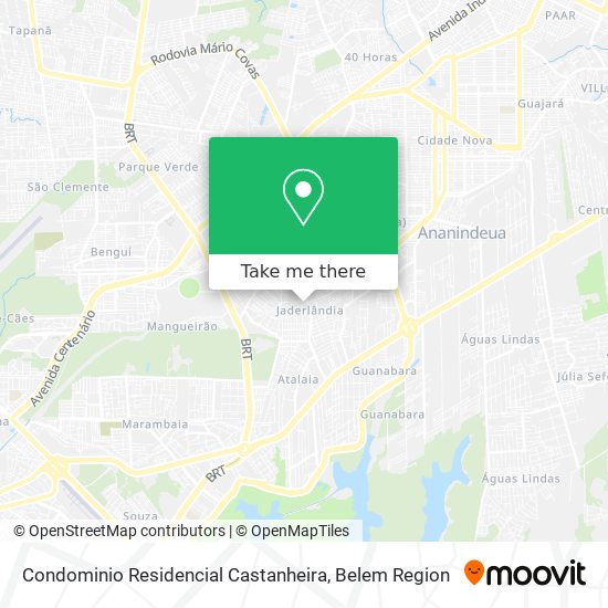 Condominio Residencial Castanheira map