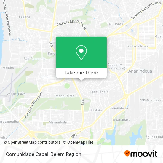 Comunidade Cabal map