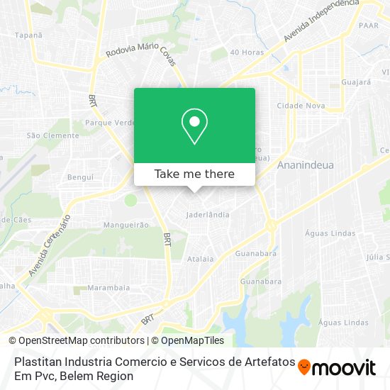 Plastitan Industria Comercio e Servicos de Artefatos Em Pvc map