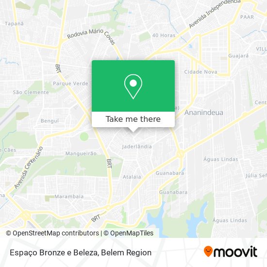 Espaço Bronze e Beleza map