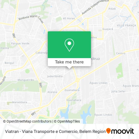 Viatran - Viana Transporte e Comercio map