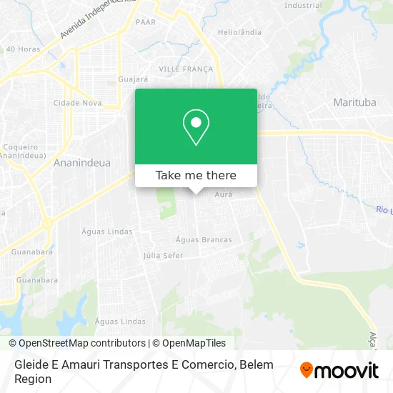 Gleide E Amauri Transportes E Comercio map