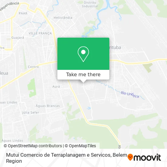 Mutui Comercio de Terraplanagem e Servicos map