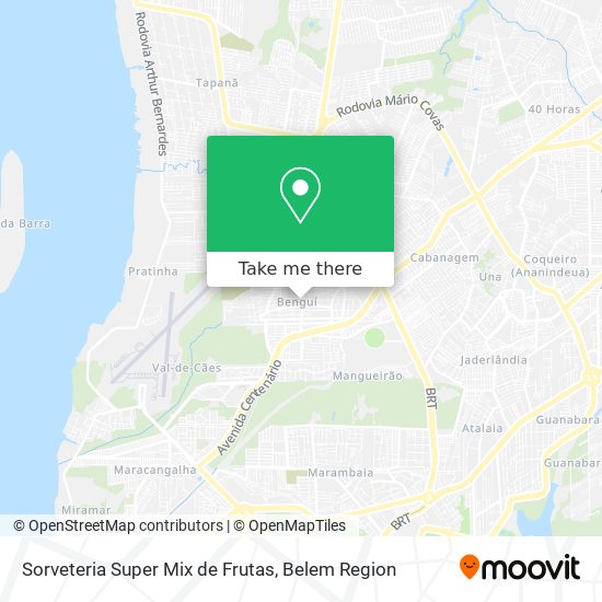 Sorveteria Super Mix de Frutas map