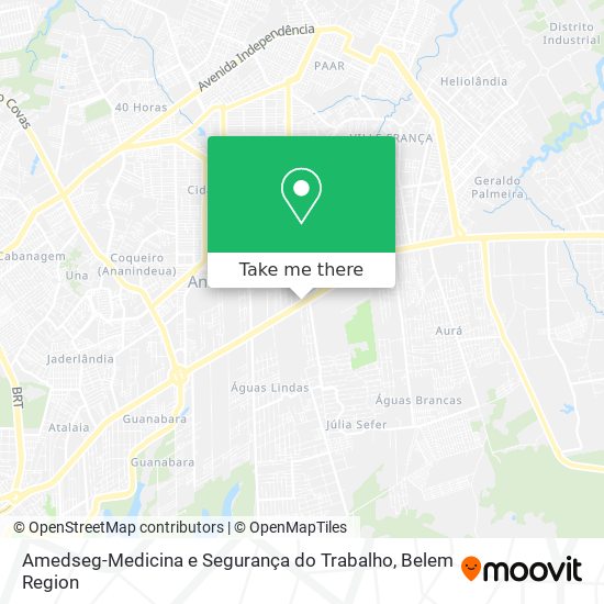 Amedseg-Medicina e Segurança do Trabalho map