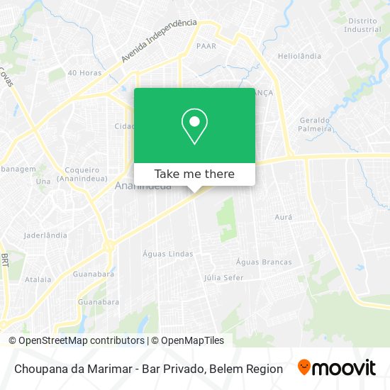 Choupana da Marimar - Bar Privado map