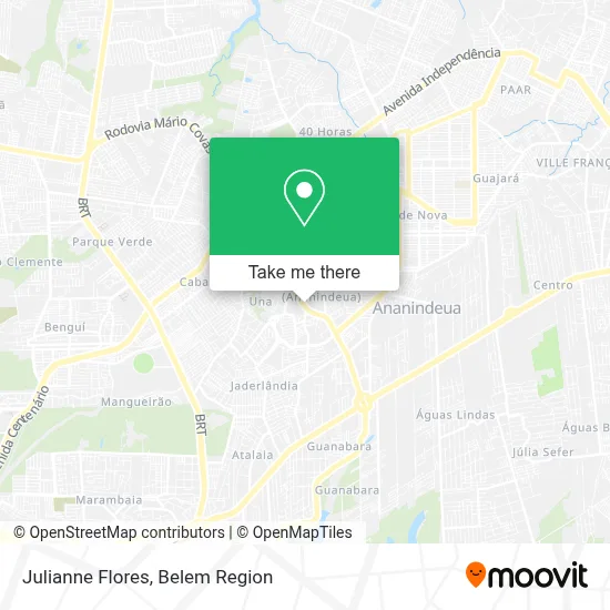 Julianne Flores map