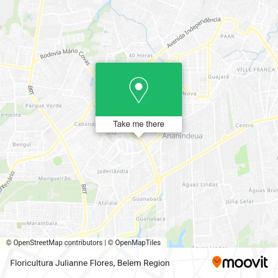 Floricultura Julianne Flores map