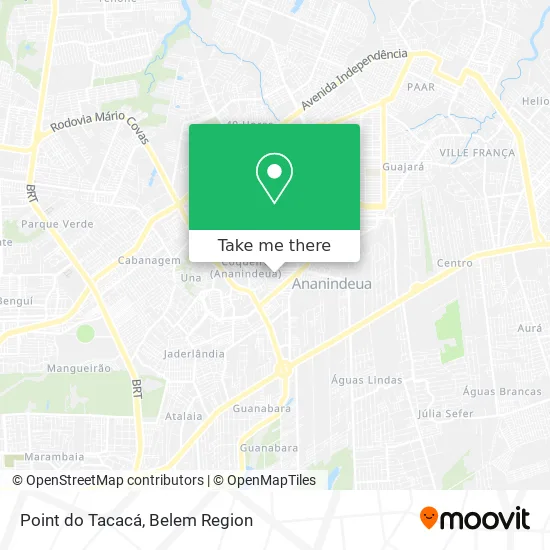 Point do Tacacá map