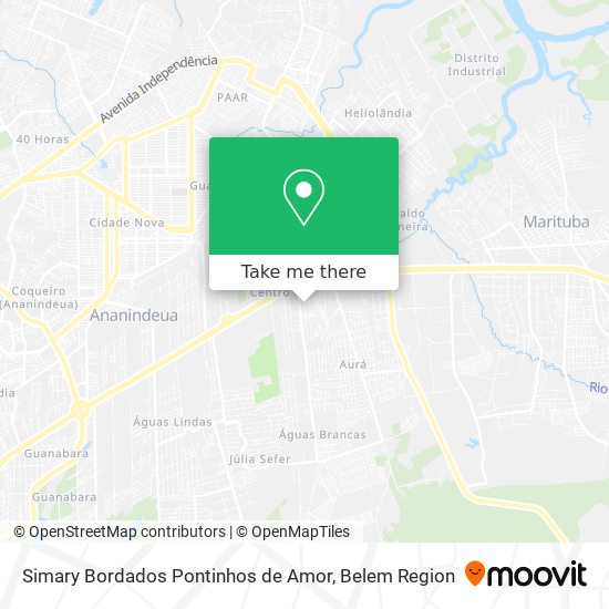 Simary Bordados Pontinhos de Amor map