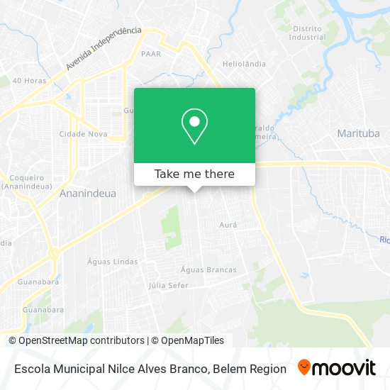 Escola Municipal Nilce Alves Branco map
