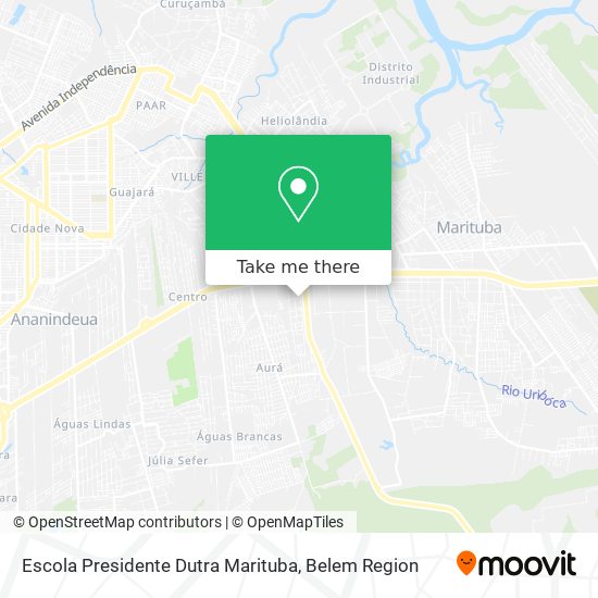 Escola Presidente Dutra Marituba map