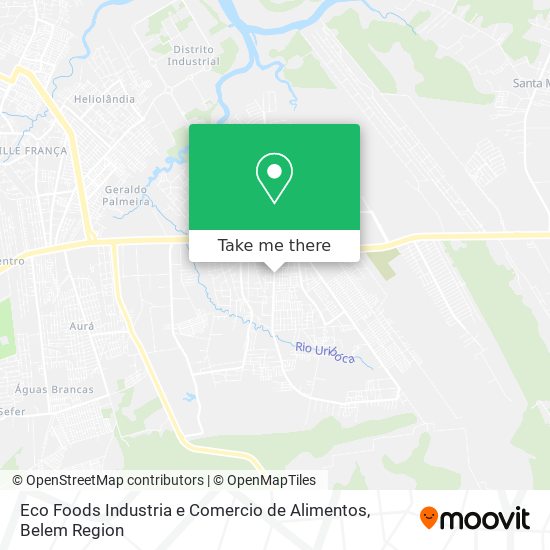 Mapa Eco Foods Industria e Comercio de Alimentos