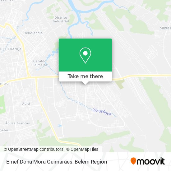 Emef Dona Mora Guimarães map