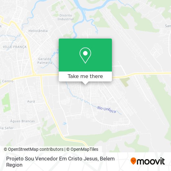 Mapa Projeto Sou Vencedor Em Cristo Jesus