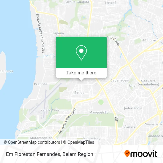 Em Florestan Fernandes map