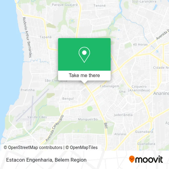 Estacon Engenharia map
