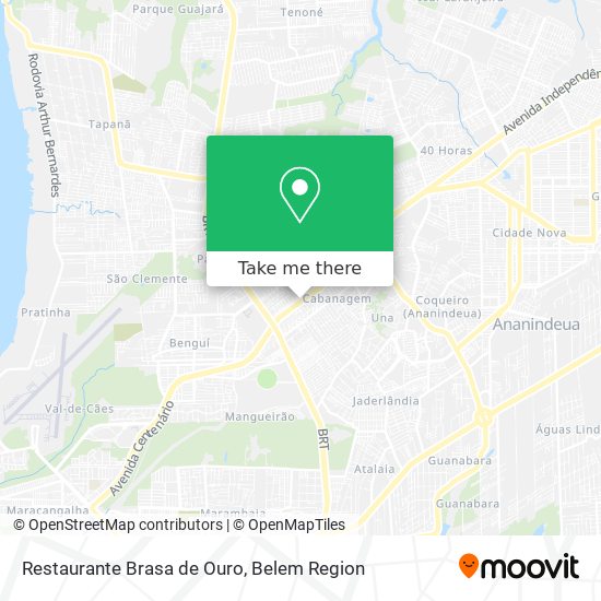 Restaurante Brasa de Ouro map