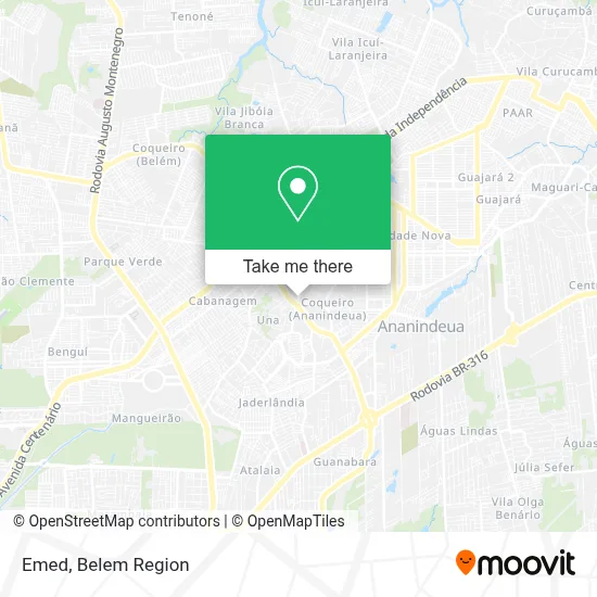 Emed map