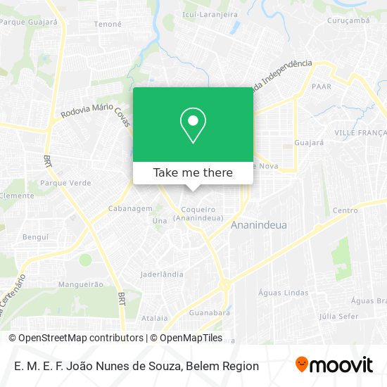 E. M. E. F. João Nunes de Souza map