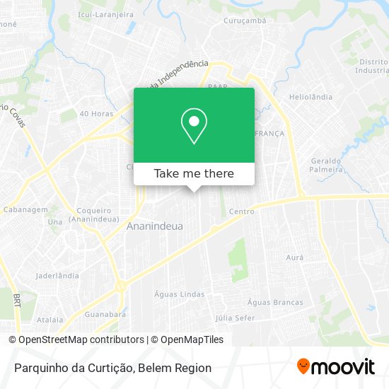 Parquinho da Curtição map