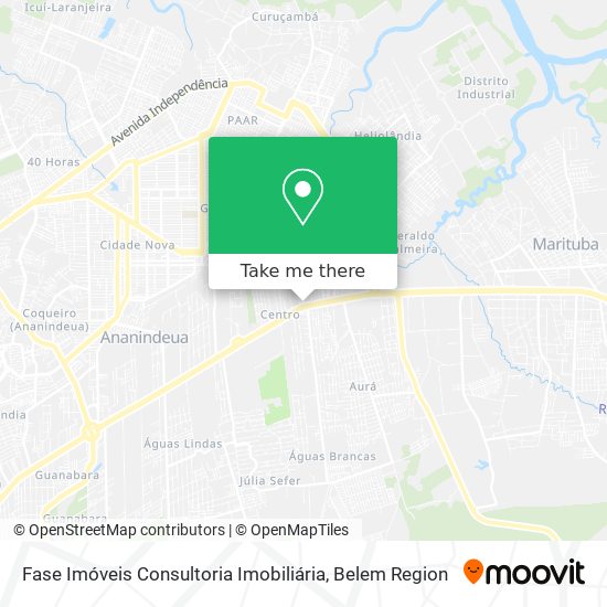 Fase Imóveis Consultoria Imobiliária map