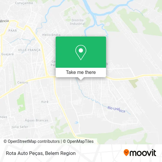 Rota Auto Peças map