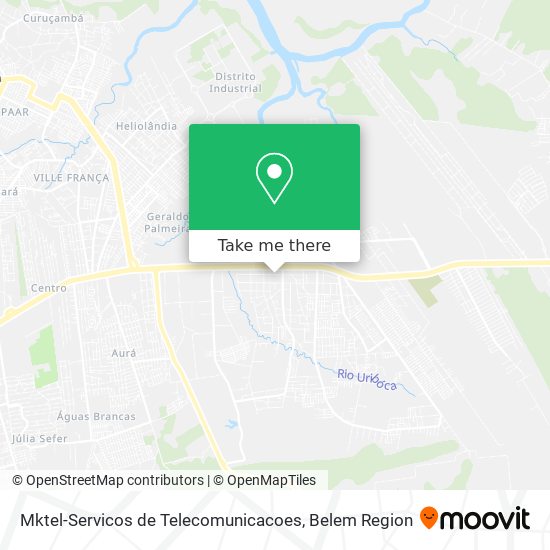 Mapa Mktel-Servicos de Telecomunicacoes