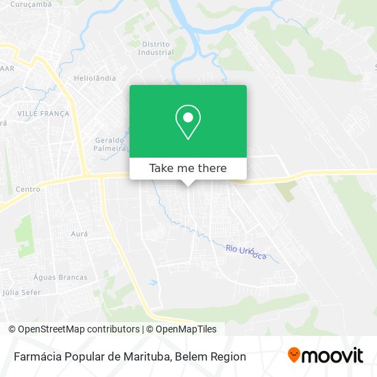 Farmácia Popular de Marituba map