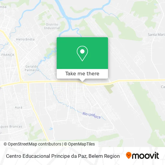 Centro Educacional Principe da Paz map