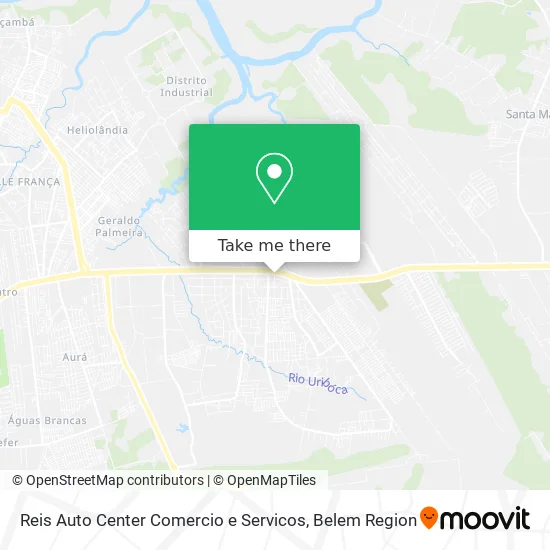 Reis Auto Center Comercio e Servicos map