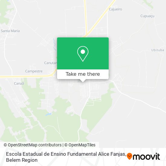 Escola Estadual de Ensino Fundamental Alice Fanjas map