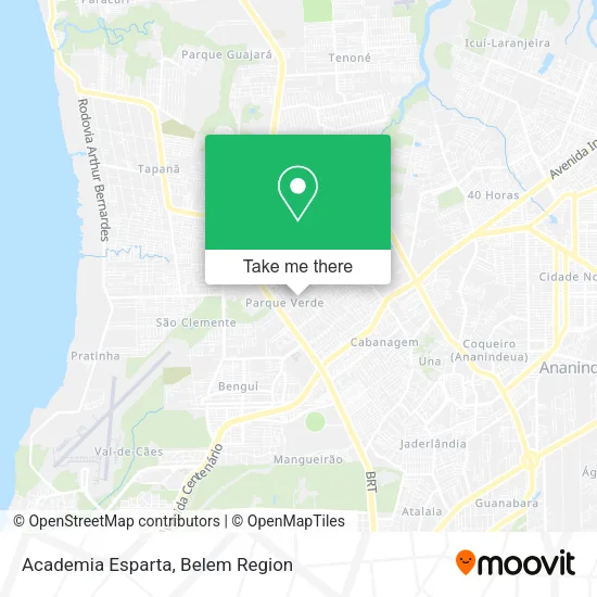 Academia Esparta map