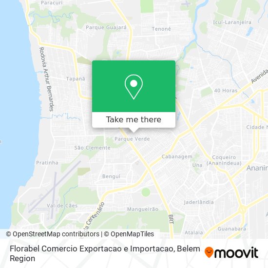 Florabel Comercio Exportacao e Importacao map