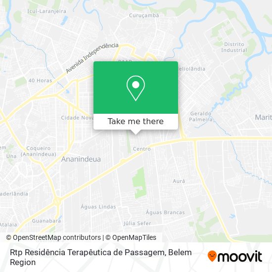 Rtp Residência Terapêutica de Passagem map