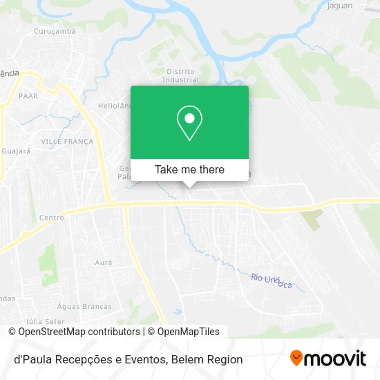 d'Paula Recepções e Eventos map