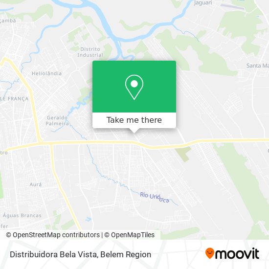 Distribuidora Bela Vista map