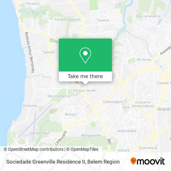 Sociedade Greenville Residence II map