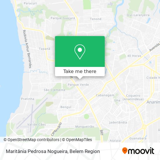 Mapa Maritânia Pedrosa Nogueira